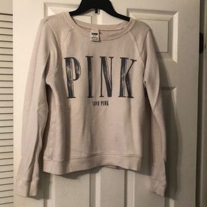 PINK brand super comfy crewneck sweatshirt!